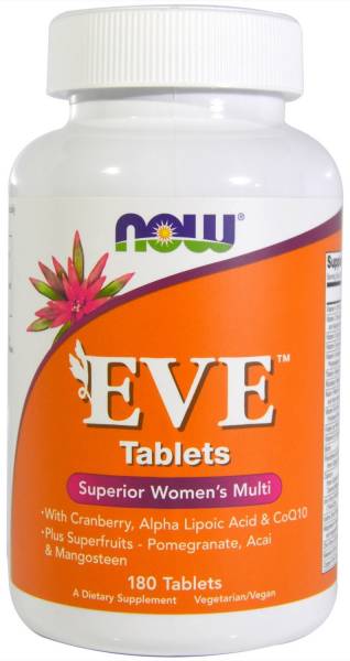 NOW Eve Women's MultiVitamin Tablets 180 таблеток