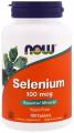 NOW Selenium 100 mcg 100 таблеток