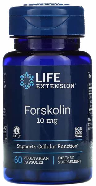 Life Extension Forskolin 10 mg 60 капсул