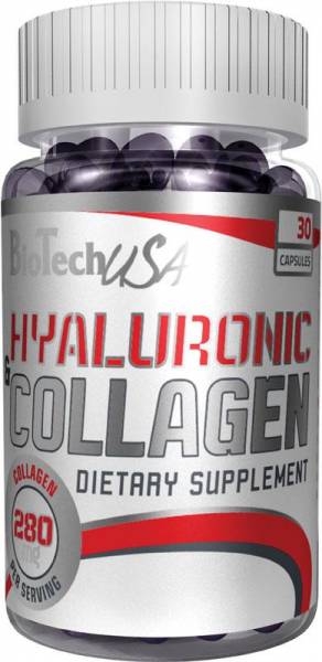 BioTech Hyaluronic & Collagen 30 капсул