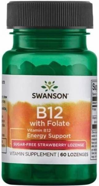 Swanson Vitamin B-12 with Folate 60 жев. таб.