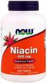 NOW Niacin 500 мг 250 таблеток