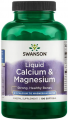 Swanson Liquid Calcium & Magnesium 100 капсул