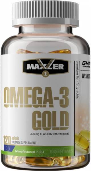 Maxler Omega-3 Gold 120 капсул