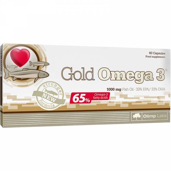 Olimp Gold Omega-3 65% 60 капсул