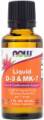 NOW D-3 + K-2 MK-7 Liquid 2500 МЕ/100 мкг 30 мл