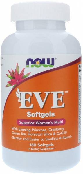 NOW Eve Women's Multiple Vitamin Softgels 180 капсул
