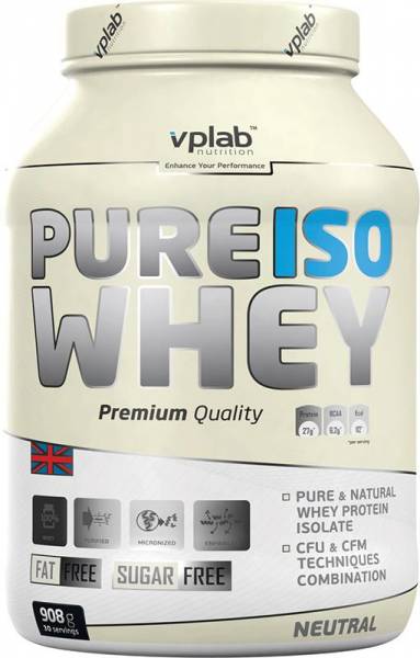 VPLAB Pure Iso Whey 908 грамм