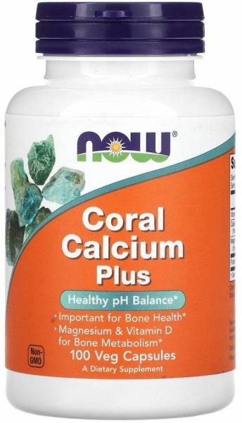 Now Coral Calcium Plus 100 капсул