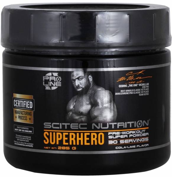 Scitec Nutrition Superhero Pre-Wo 285 грамм