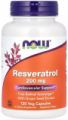 NOW Resveratrol 200 мг (Ресвератрол) 120 капсул