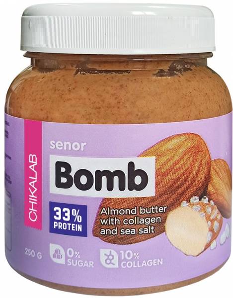 Chikalab Senor BOMB Миндальная паста 250 грамм