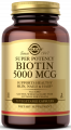 Solgar Biotin 5000 mcg Vegetable Capsules 50 капсул