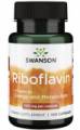 Swanson Riboflavin Vitamin B2 (Рибофлавин) 100 мг 100 капсул