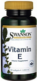 Swanson Vitamin E 1000 IU (450 Mg) 60 капсул