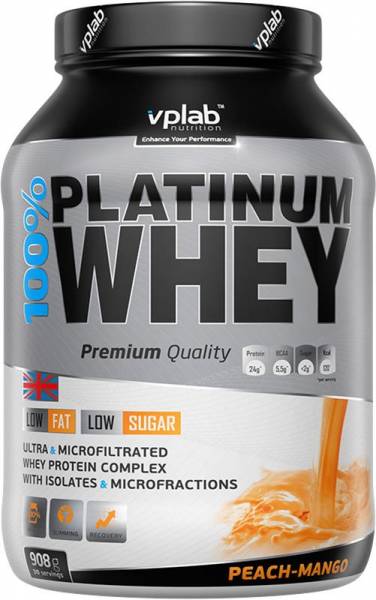 VPLAB 100% Platinum Whey 908 грамм