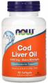 NOW Cod Liver Oil (Масло Печени Трески) 1000 мг 90 капсул