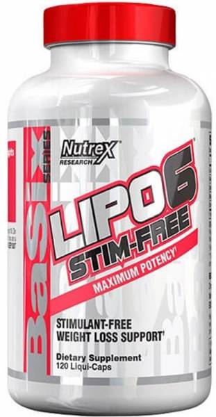 Nutrex Lipo-6 stim-free 120 капсул