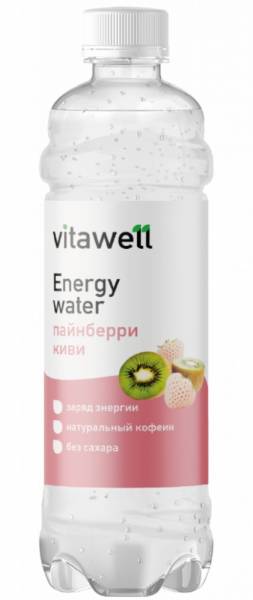 Fitness Food Factory Energy Water Vitawell 500 мл