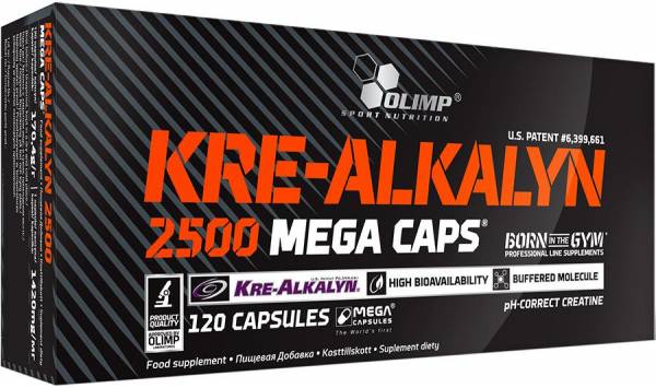 Olimp Kre-Alkalyn 2500 Mega Caps 120 капсул