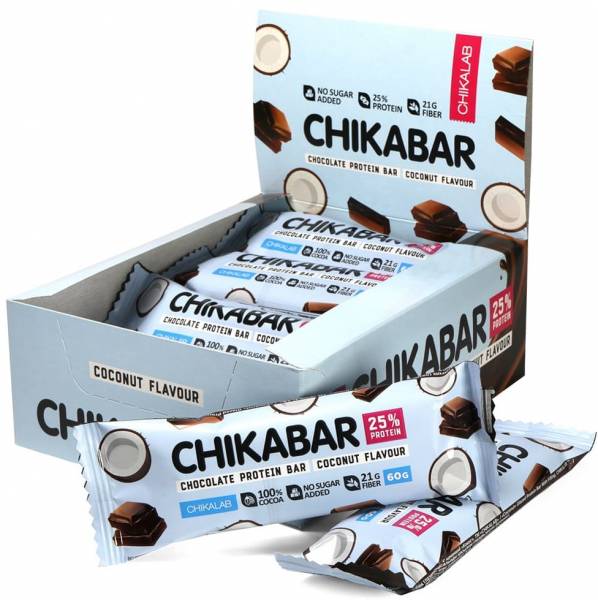 Chikalab CHIKABAR Батончик глазированный с начинкой 60 грамм