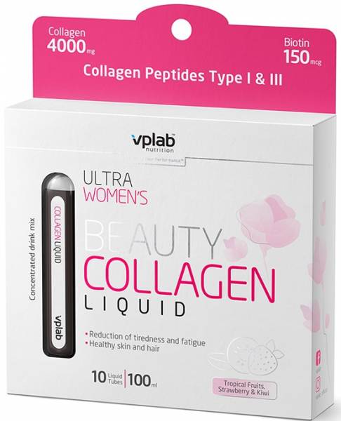 VPLAB Beauty Collagen Liquid 10*10 ml 100 мл
