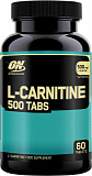 Optimum Nutrition L-Carnitine 500 tabs 60 таблеток