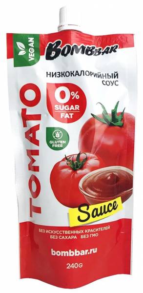 Bombbar SAUCE низкокалорийный Соус 240 грамм